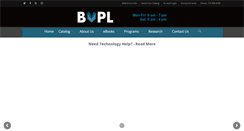 Desktop Screenshot of buenavistalibrary.org